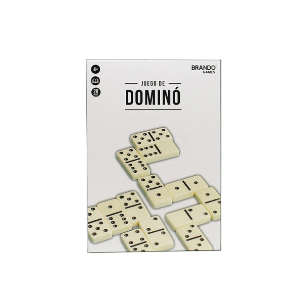 Juego De Mesa Portátil Dominó Brando