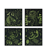 Scratch Art Card, Brilla Constelaciones MiDeer