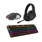 Pack Gamer Inalámbrico Teclado + Mouse + Audífono Levo