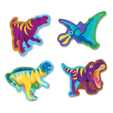 Puzzle 80Pcs Geografía Dinosaurios Mudpuppy