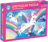 Puzzle 75Pcs Lenticular Unicornio Magico Mudpuppy