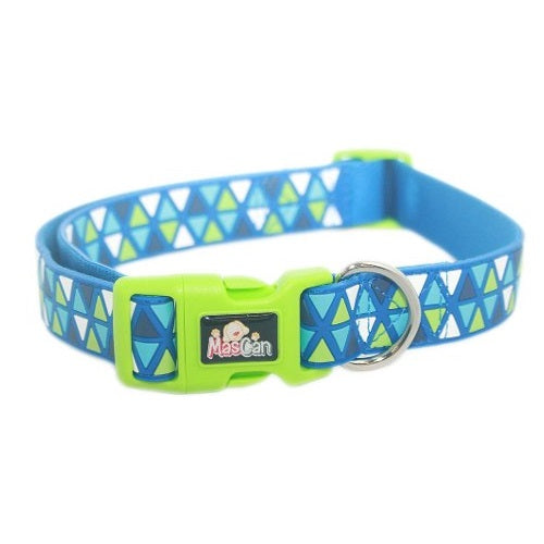 Collar Triángulo Azul Talla Xs Perro Mascan