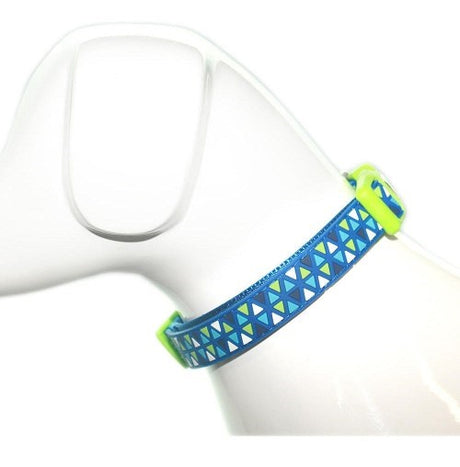 Collar Triángulo Azul Talla Xs Perro Mascan