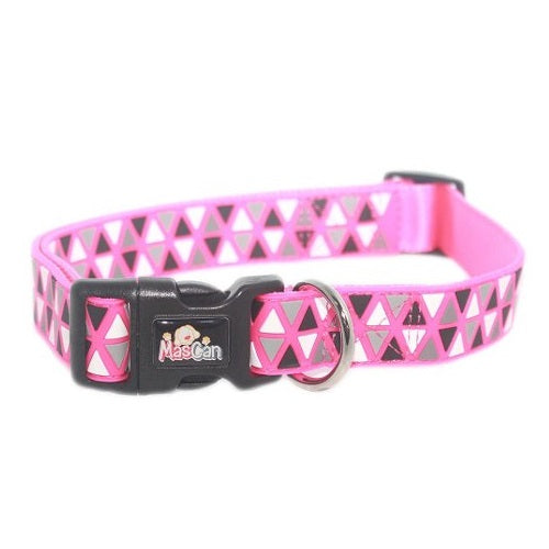 Collar Triángulo Fucsia Talla Xs Perro Mascan