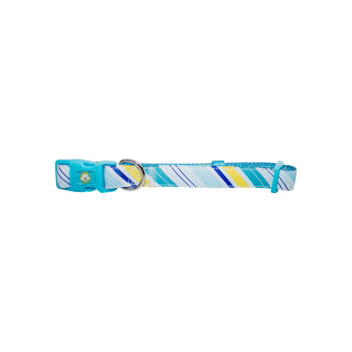 Collar Perro Diagonal L Celeste Mascan