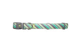 Collar Perro Diagonal M Verde Mascan