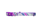 Collar Perro Diagonal L Morado Mascan