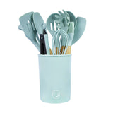 Set 12 Utensilios De Cocina Silicona Calipso Simplit