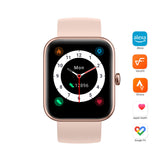 Pack Smartwatch Lhotse Live 206 42mm Pink + Audifono RM12