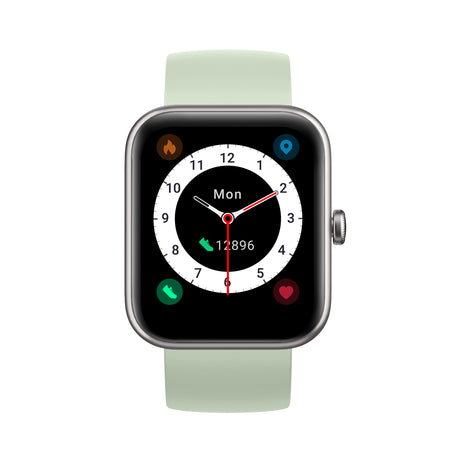 Pack 2 Smartwatch Live 206 42mm Black+Light Green Lhotse