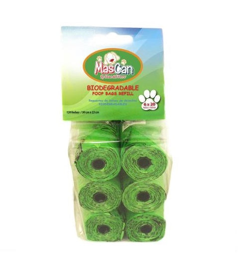 Bolsas Sanitarias Biodegradables Para Perro Mascan