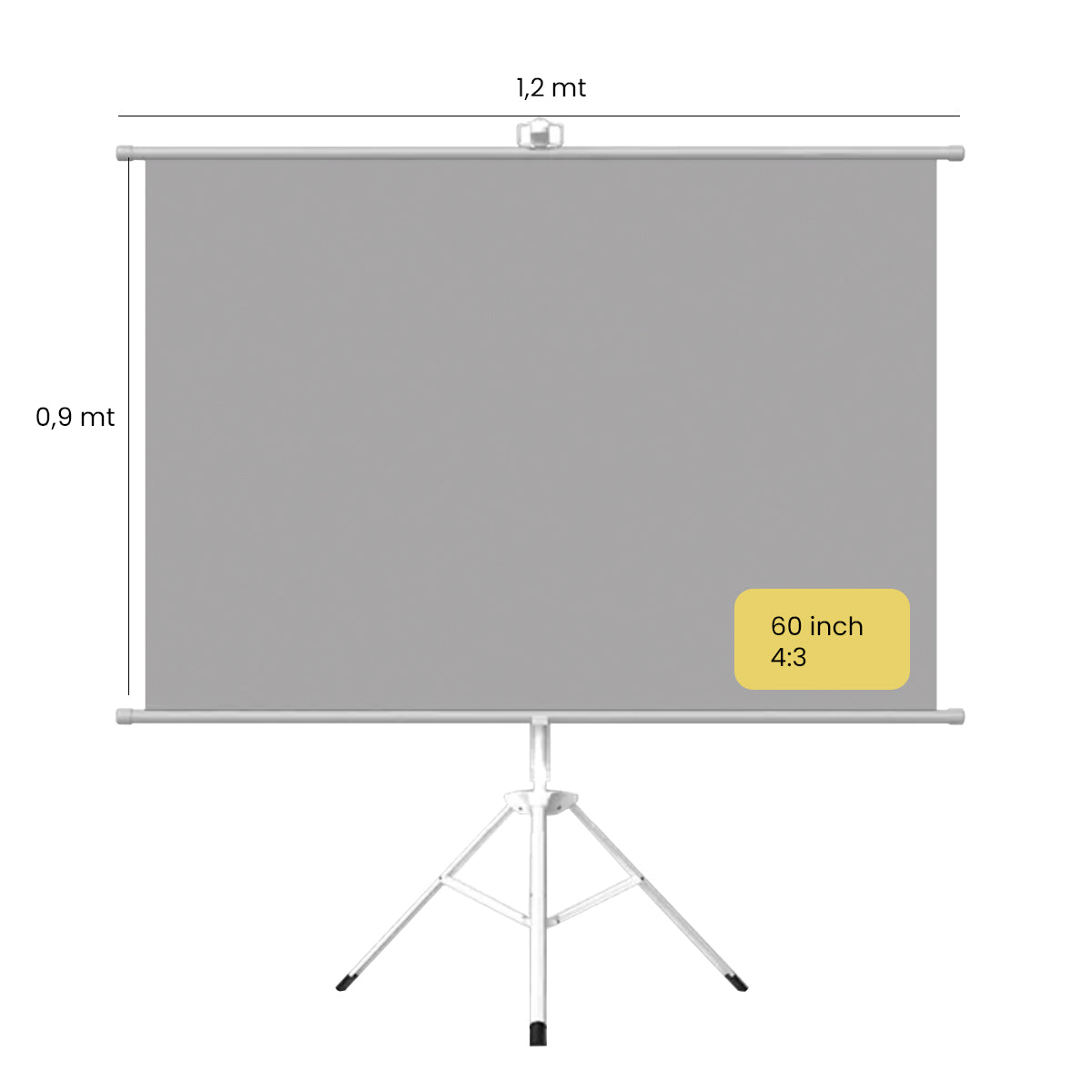 Proyector Infinity SMART Full HD+ Telón 60 pulgadas Levo