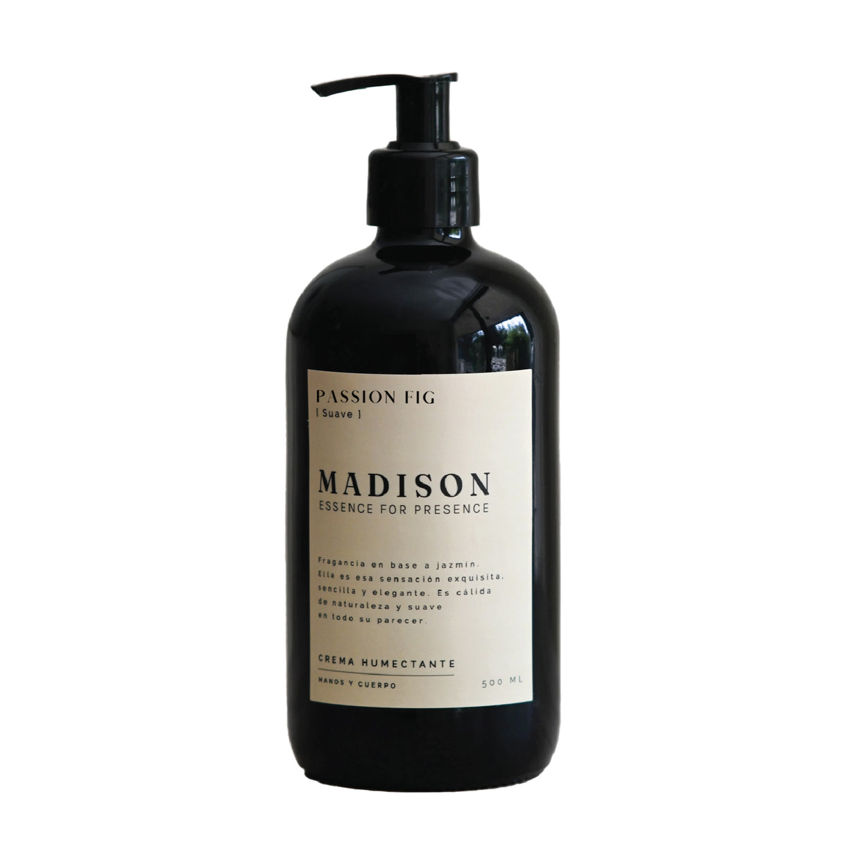 Crema Humectante 500 Ml Passion Fig Negro Madison