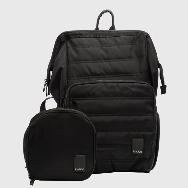 Mochila Mom Matte Black Velvet Regular Rpet Bubba Essentials