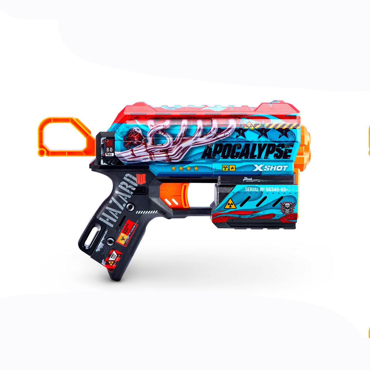 Lanza Dardos Flux Skins Con 8 Dardos X-Shot