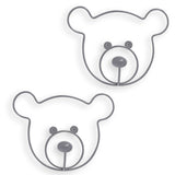 Colgador de Pared The Bear Gris Balvi