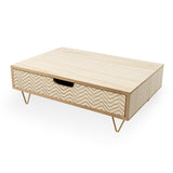 Base Soporte Monitor Notebook Nordik Pattern Café Balvi