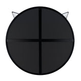 Espejo de Pared Cat Negro 48Cm Balvi