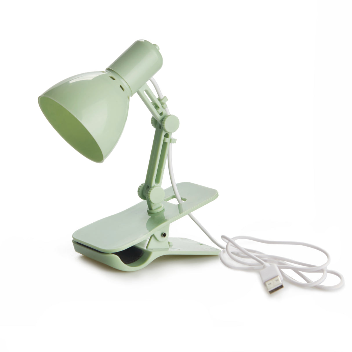 Lámpara Usb Clamp Verde Balvi