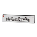 Colgador de Pared Musik Negro Balvi