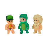 Pack 3 Figuras 5 Cms Stumble Guys