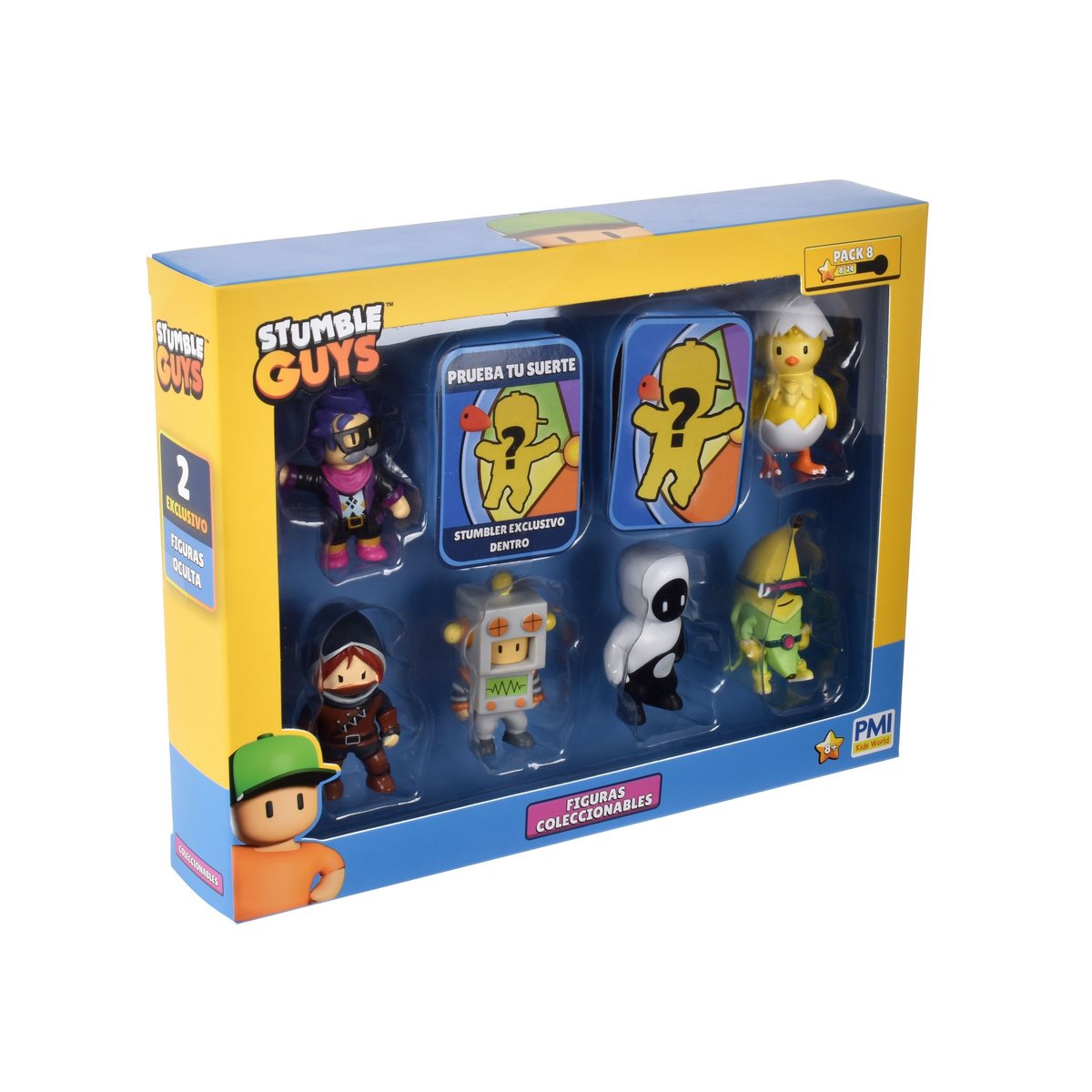 Pack 8 Figuras 5 cm Stumble Guys