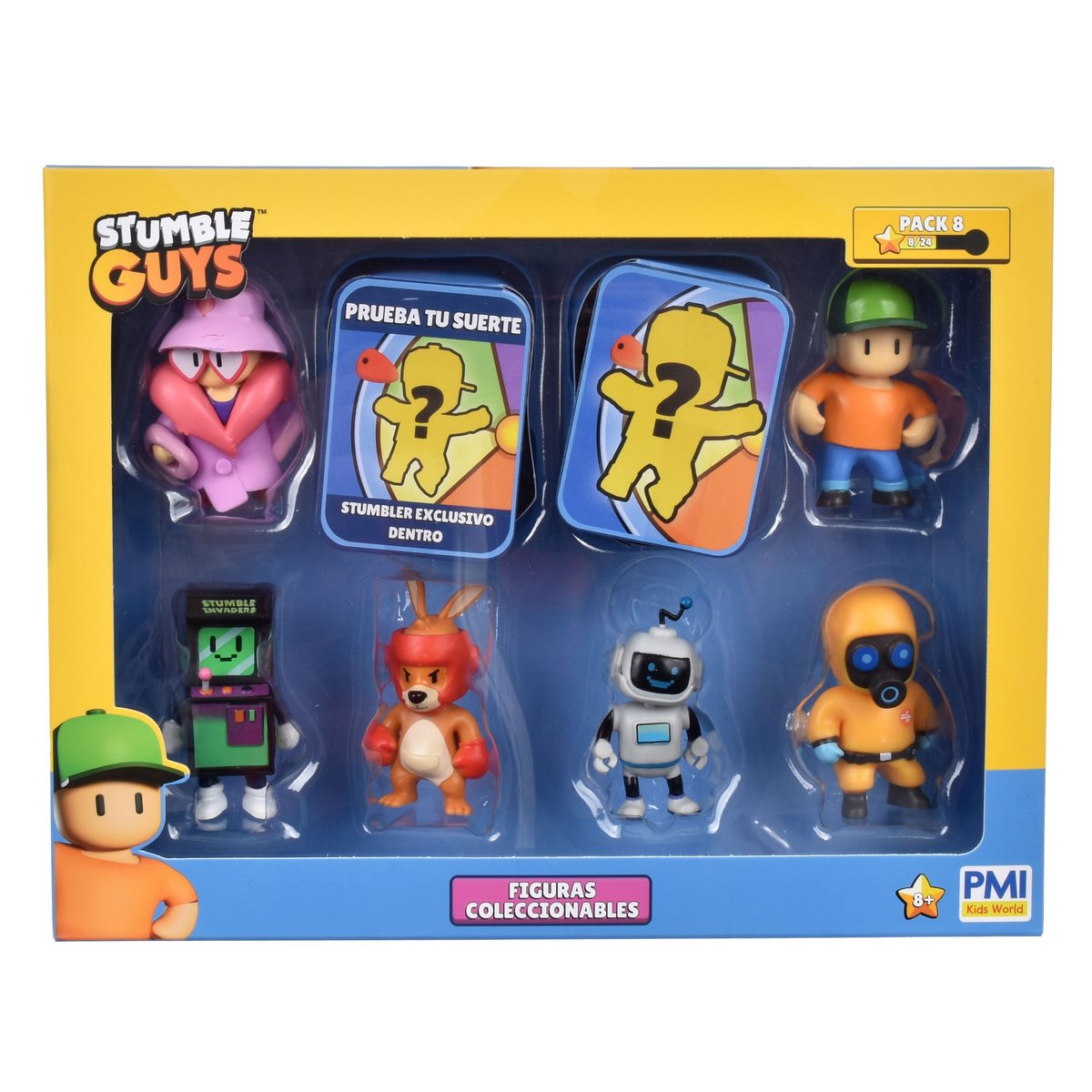 Pack 8 Figuras 5 cm Stumble Guys