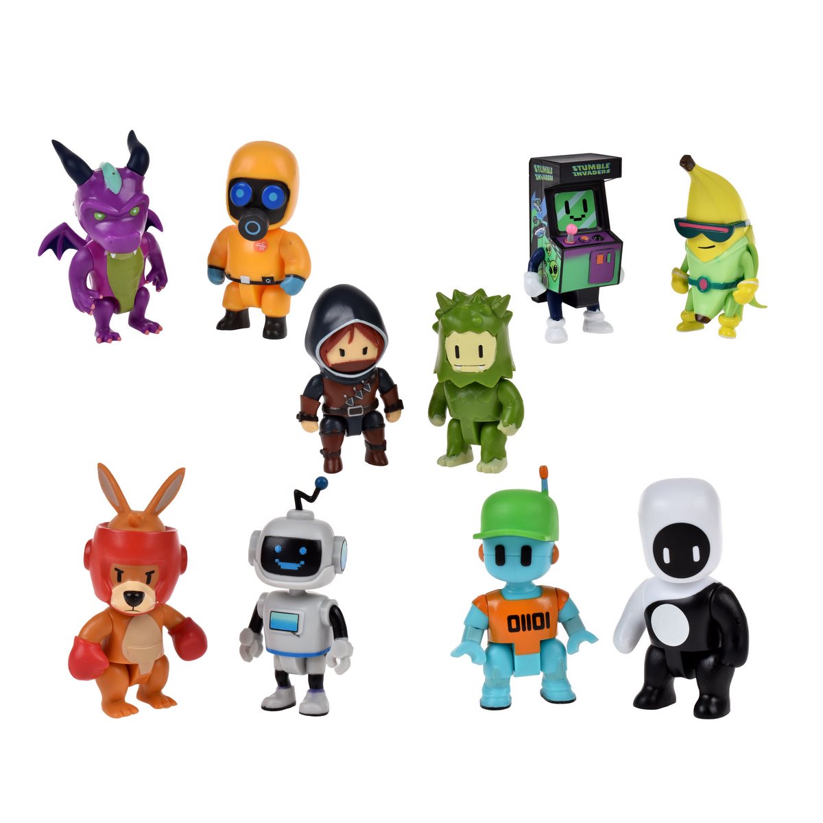 Pack 2 Figuras 8 Cms Articuladas Stumble Guys