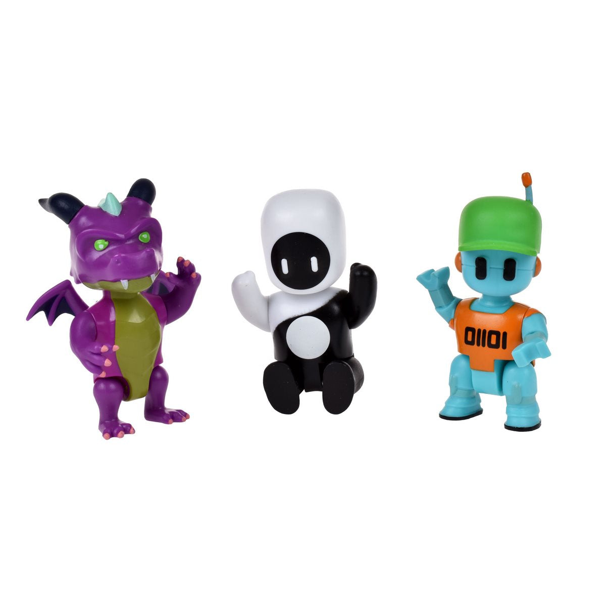 Pack 3 Figuras 8 Cms Articuladas Stumble Guys