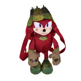 Peluche Mochila Sonic De 30 Cms