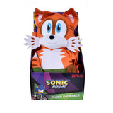 Peluche Mochila Sonic De 30 Cms