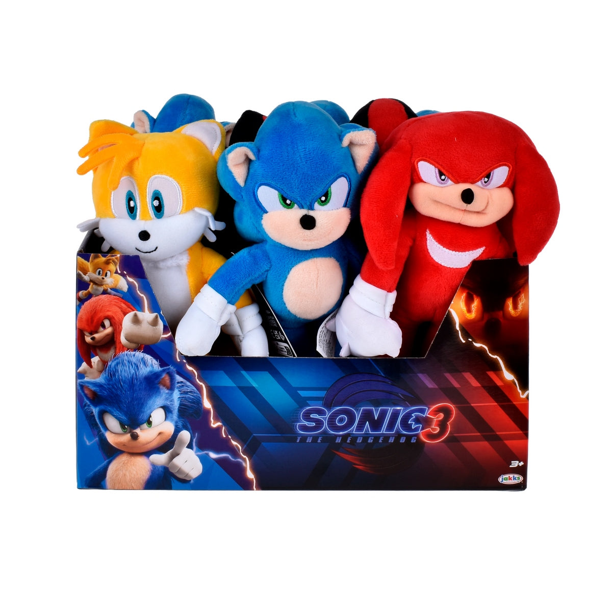 Peluche Basico Sonic De 23 cm Pelicula Sonic 3