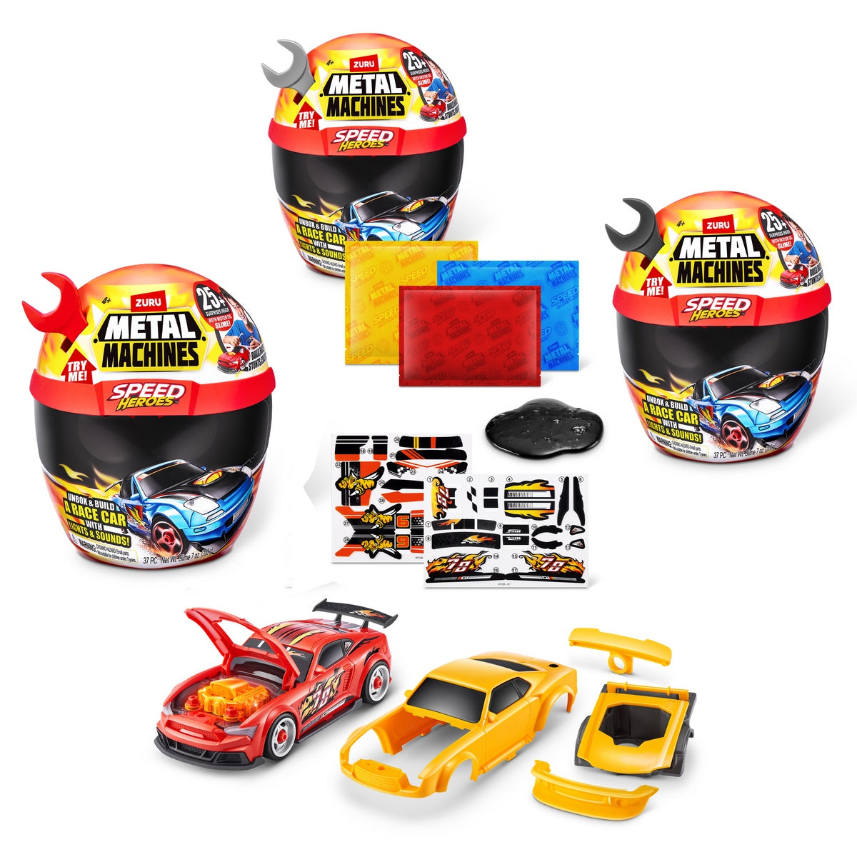 Playset Casco Speed Hero Metal Machines