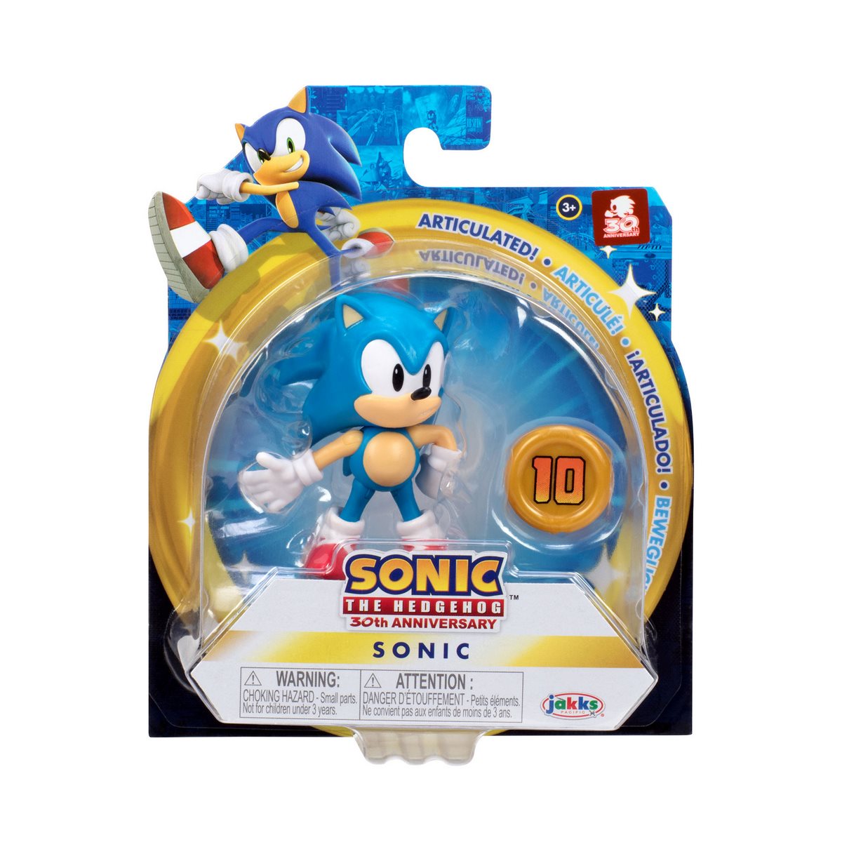 Figura Sonic 6 cm con Accesorio