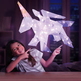 Rompecabezas Con Iluminacion 3D Grande Unicornio Creatto