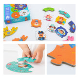 Puzzle 30Pcs Redondo Profesiones MiDeer