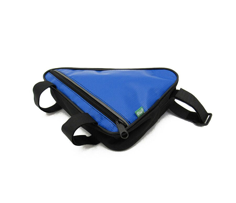 Bolso Triangulo Impermeable Dos Posiciones Azul