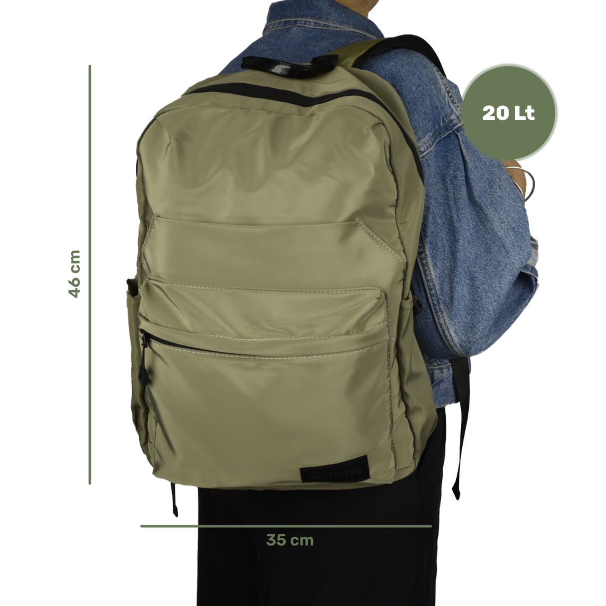 Mochila Street Lhotse 20 Lt Verde