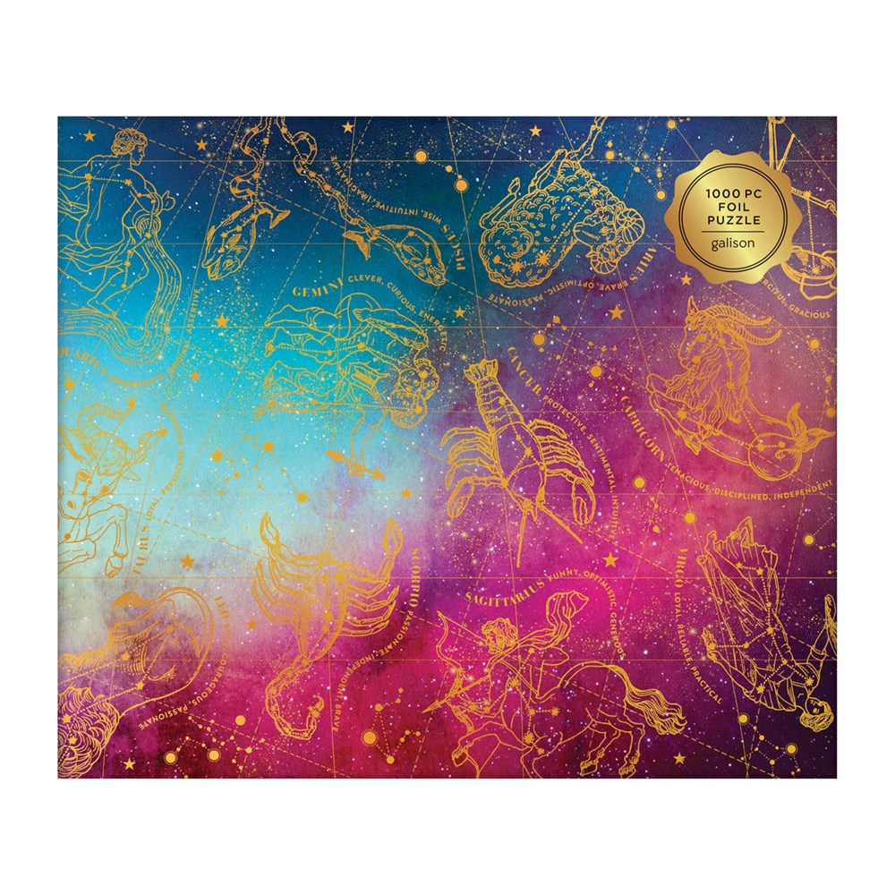 Puzzle 1000Pcs Astrologia Con Aluminio Mudpuppy