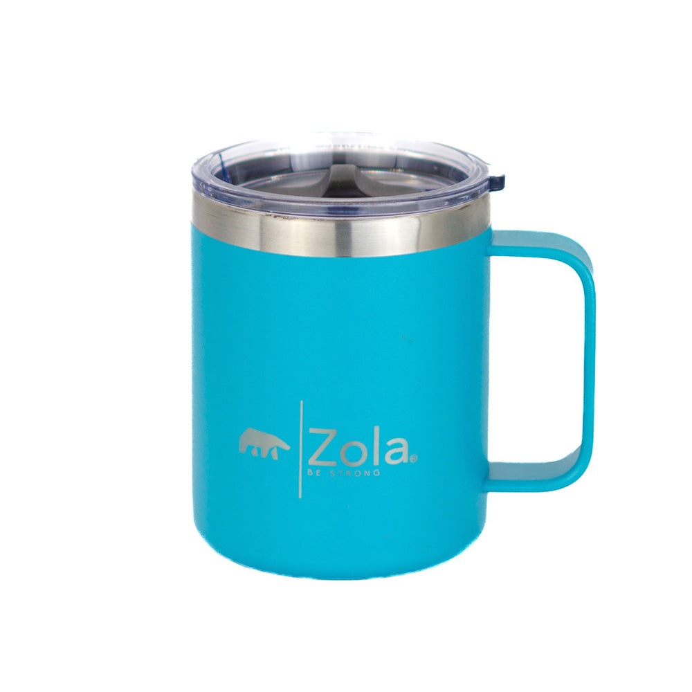 Taza Térmica Campers 350Ml Turquesa Zola