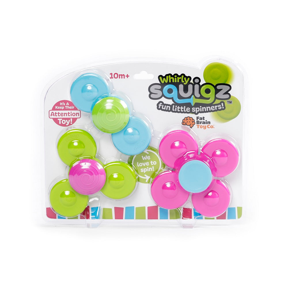 Whirly Squigz, Spinners Para Bebes Y Niños FatBrain Toys