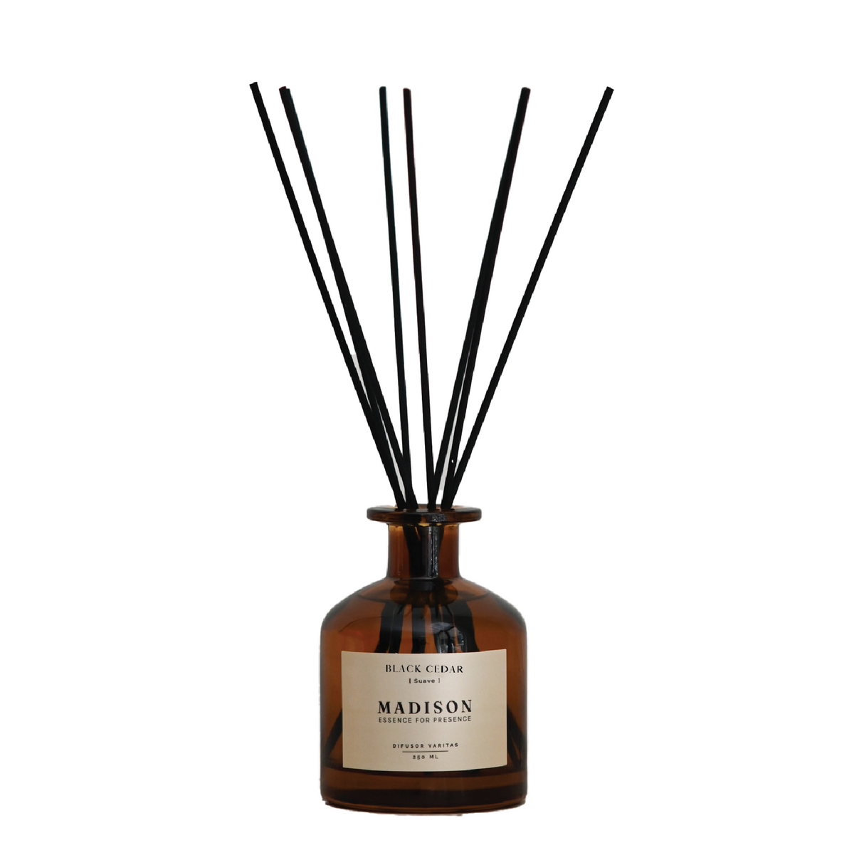 Difusor Varitas 250 Ml Black Cedar Ámbar Madison