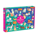 Puzzle 100Pcs Doble Perros Y Gatos Mudpuppy