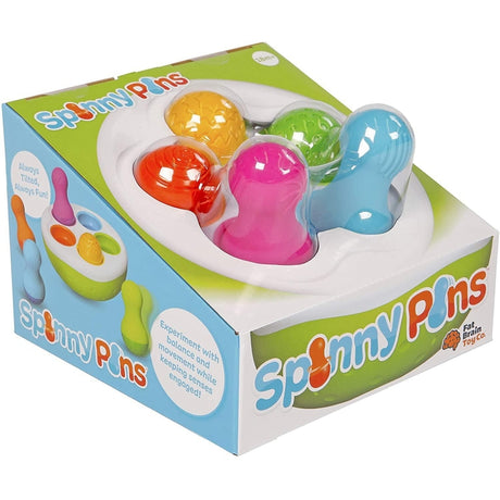 Spinnypins Palitroques Encaje Con Sonido FatBrain Toys