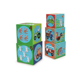 Cubos Para Apilar La Granja Jumbo 5 Cubos Scratch Europe