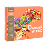 Puzzle 280Pcs Con Forma, Dinosaurios MiDeer