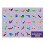 Puzzle 80Pcs Geografía Dinosaurios Mudpuppy