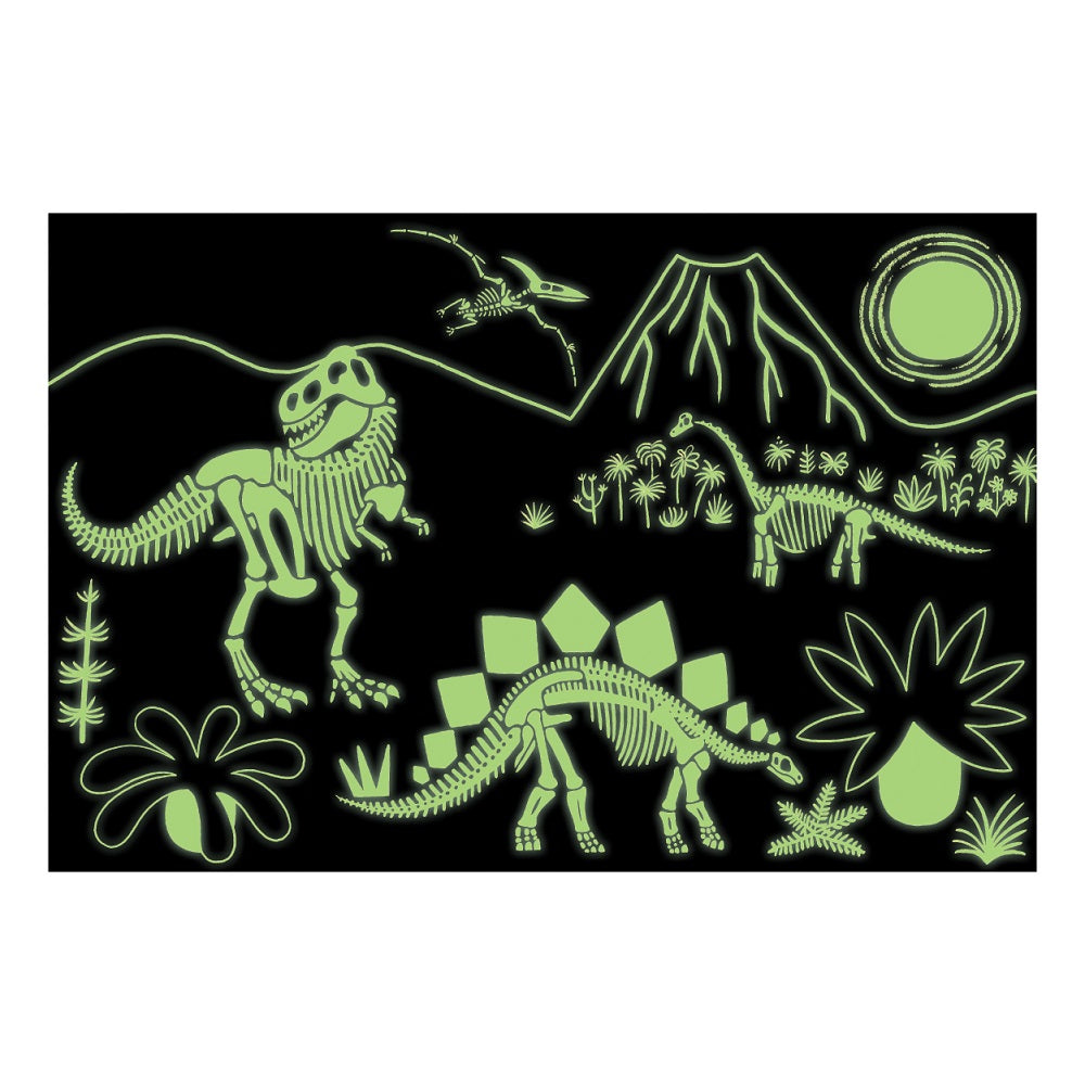 Puzzle 100Pcs Brilla En La Oscuridad Dinosaurios Mudpuppy