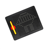 Imapad Mini Negra con lápiz magnético, Braintoys