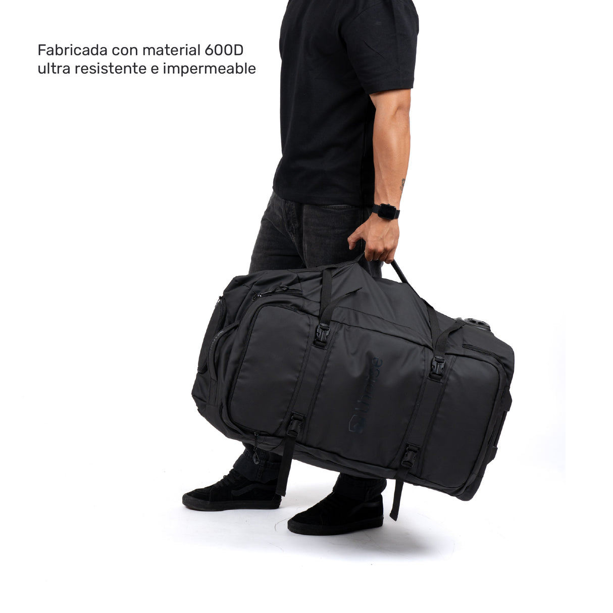 Maleta Bolso Trolly Expedition Duffel 90lts Black